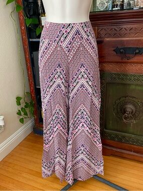 American Rag High Rise Floral Palazzo Pants S